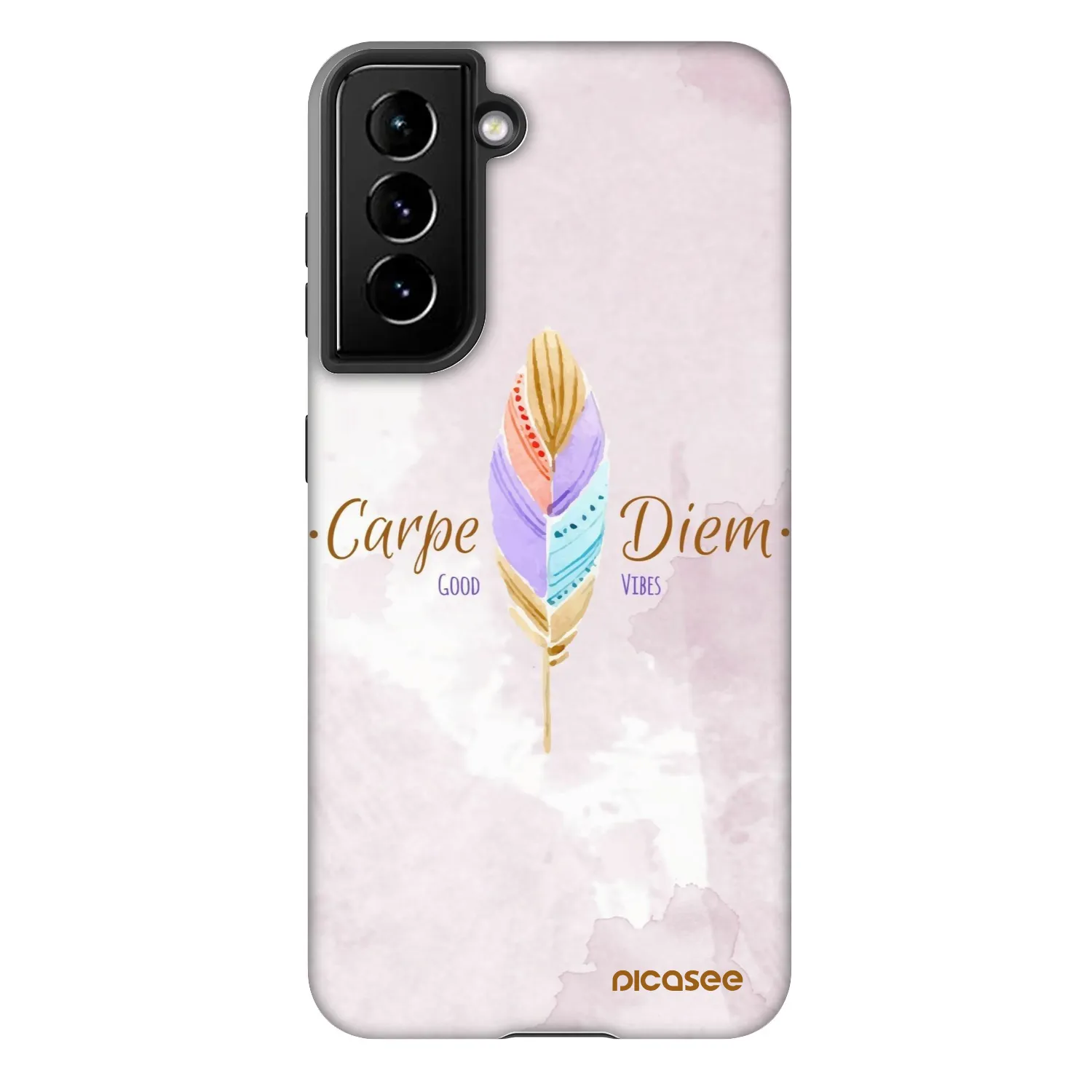 Picasee Fashion Case za Samsung Galaxy S22 5G - Carpe Diem