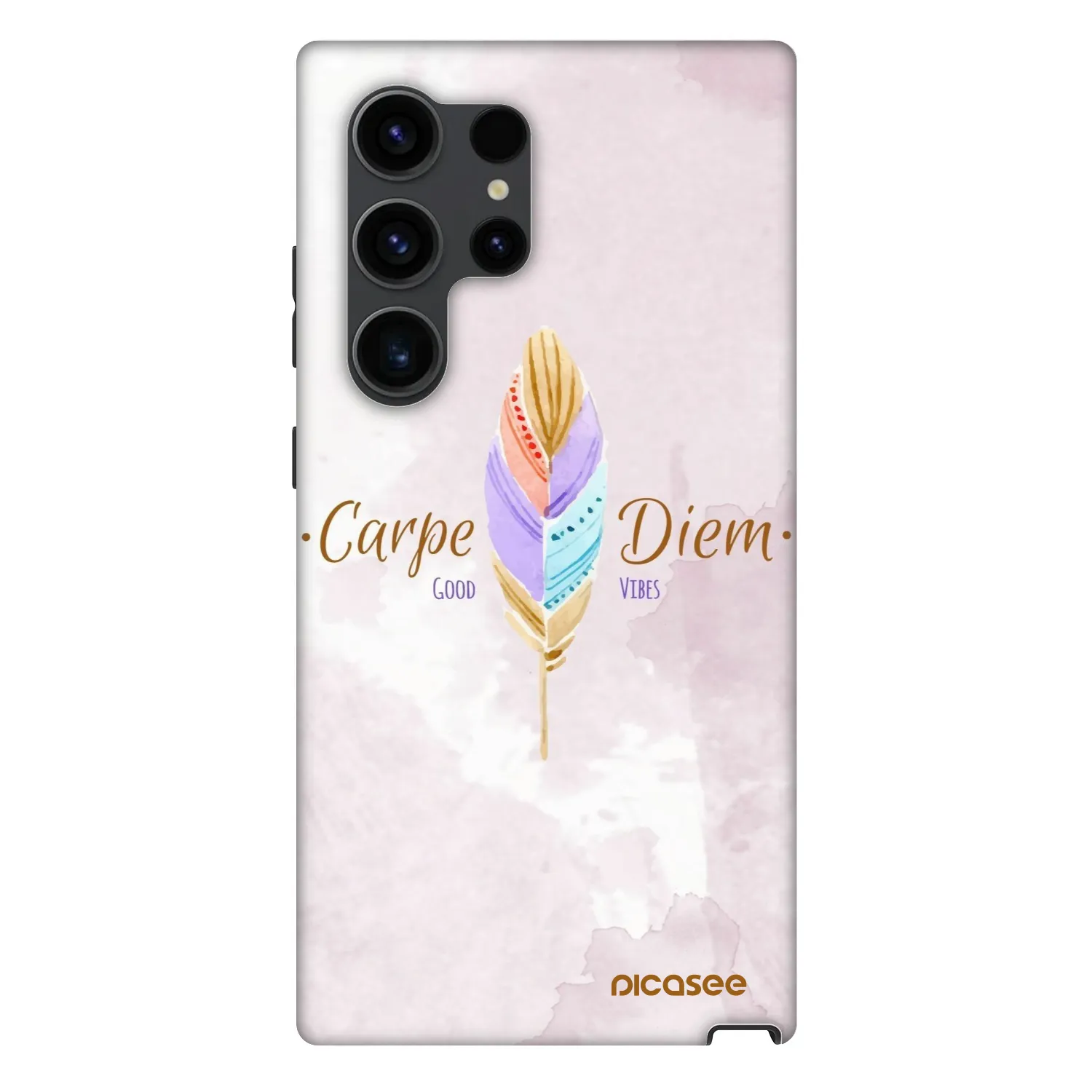 Picasee Fashion Case PowerShare pro Samsung Galaxy S24 Ultra S928B 5G - Carpe Diem