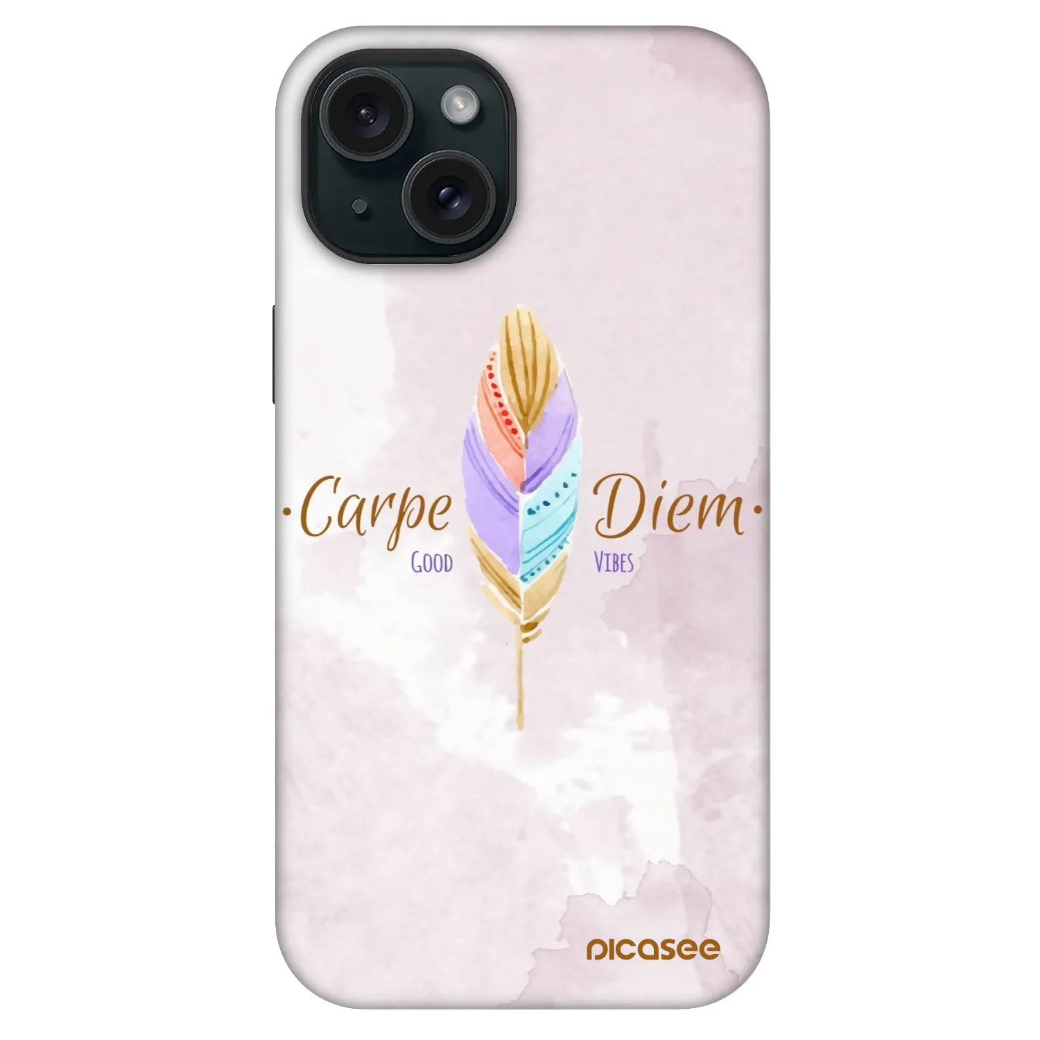 Picasee Fashion Case MagSafe za Apple iPhone 15 - Carpe Diem
