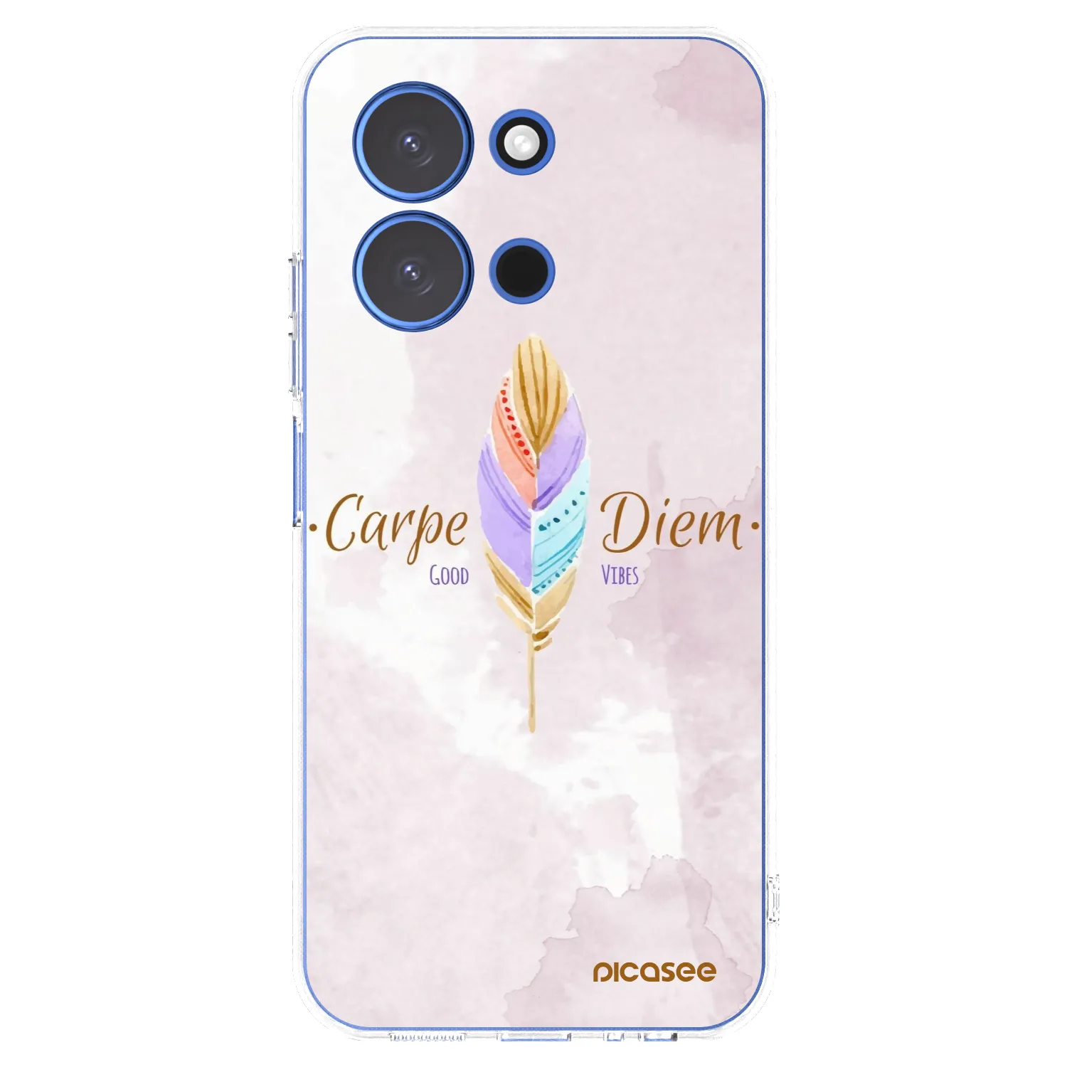 Picasee silikonska prozirna maskica za Xiaomi Redmi 15C 4G - Carpe Diem