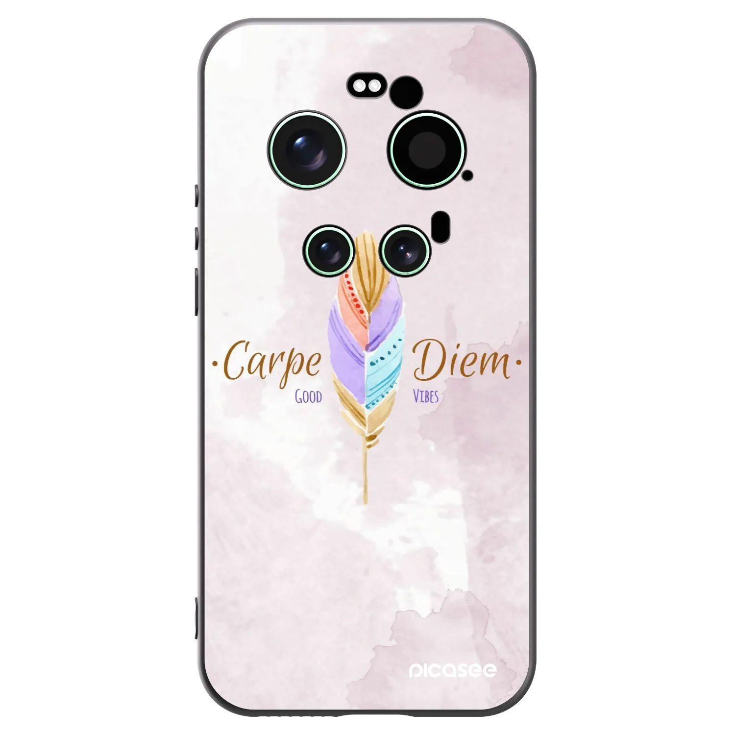 Picasee crna silikonska maskica za Xiaomi 17 Ultra - Carpe Diem