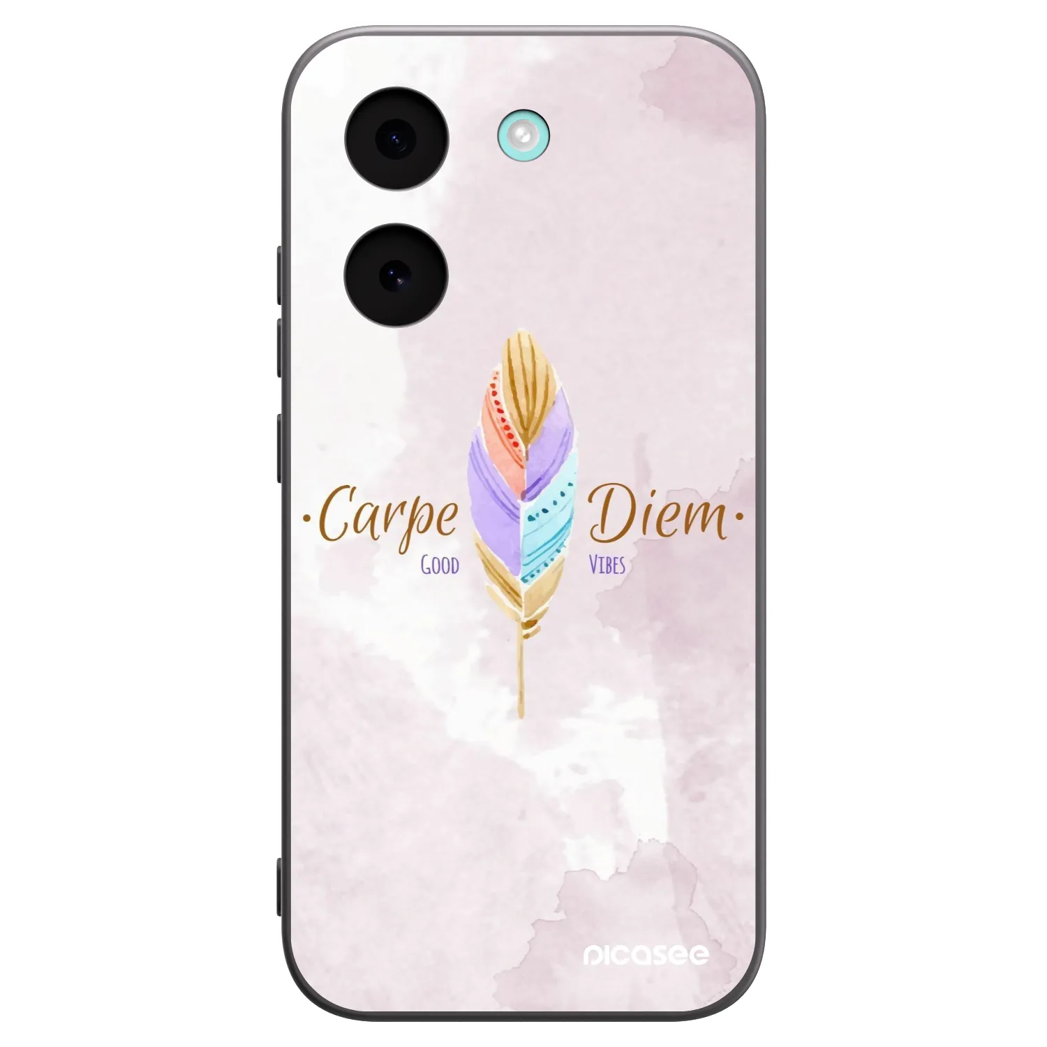 Picasee crna silikonska maskica za Xiaomi Poco X8 Pro - Carpe Diem