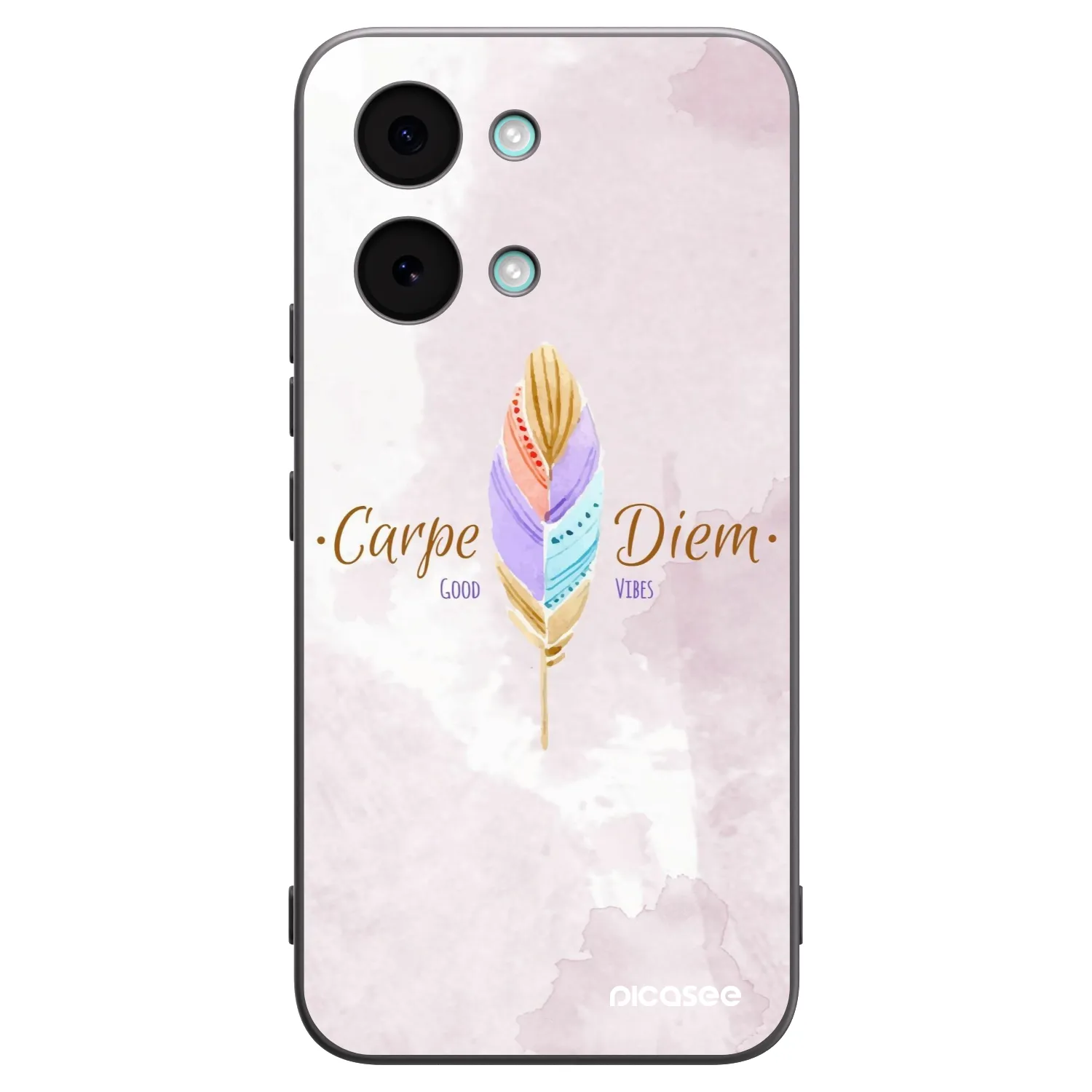 Picasee crna silikonska maskica za Xiaomi Poco X8 Pro Max - Carpe Diem