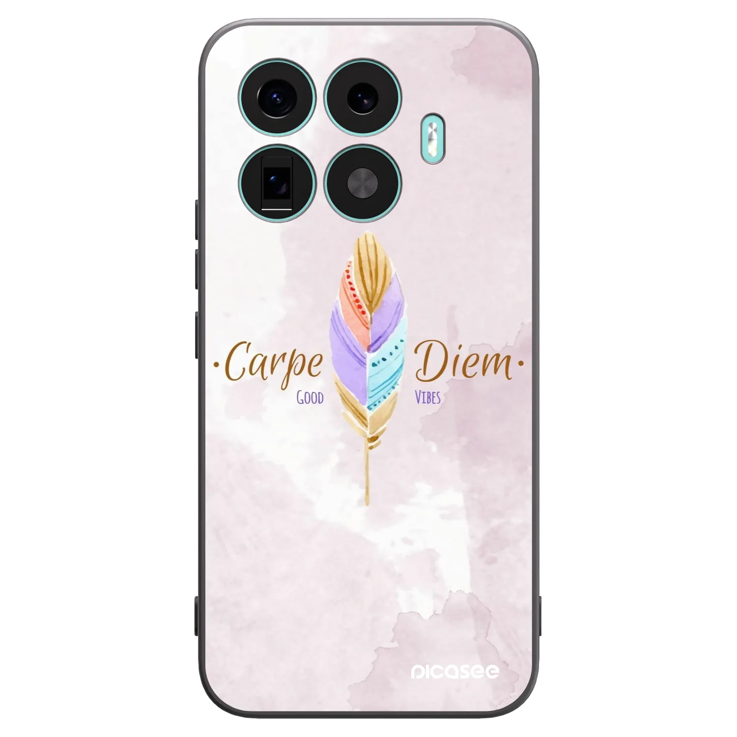 Picasee crna silikonska maskica za Xiaomi 17T Pro - Carpe Diem