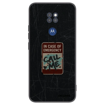 Maskica za Motorola Moto G9 Play - EMERGENCY