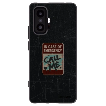 Picasee crna silikonska maskica za Xiaomi 11T Pro - EMERGENCY