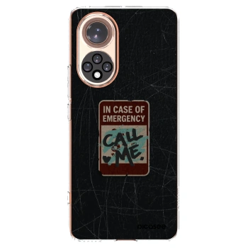 Picasee silikonska prozirna maskica za Honor 50 5G - EMERGENCY
