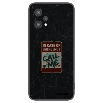 Picasee crna silikonska maskica za Realme 9 Pro 5G - EMERGENCY