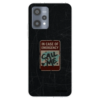 Picasee silikonska prozirna maskica za Realme 9 Pro 5G - EMERGENCY