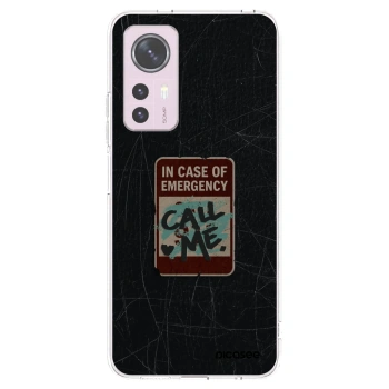 Picasee silikonska prozirna maskica za Xiaomi 12 - EMERGENCY