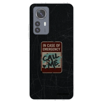 Picasee silikonska prozirna maskica za Xiaomi 12 Pro - EMERGENCY