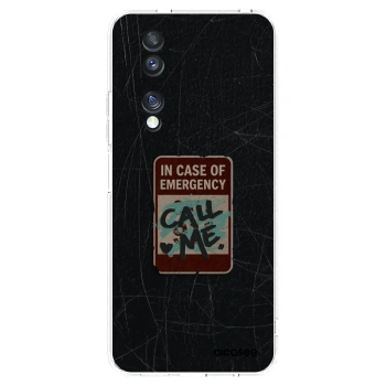 Picasee silikonska prozirna maskica za Honor 70 - EMERGENCY