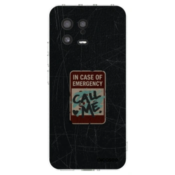 Picasee silikonska prozirna maskica za Xiaomi 13 - EMERGENCY