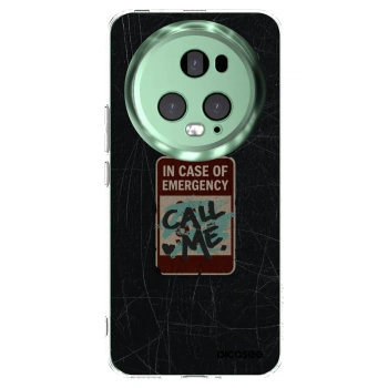Picasee silikonska prozirna maskica za Honor Magic5 Pro - EMERGENCY