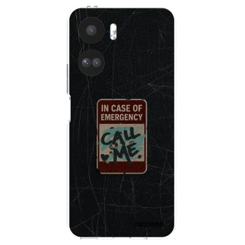 Picasee silikonska prozirna maskica za Honor 90 Lite 5G - EMERGENCY