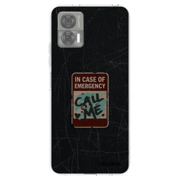 Picasee silikonska prozirna maskica za Motorola Edge 30 Neo - EMERGENCY