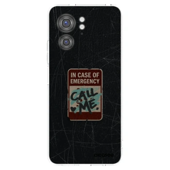 Picasee silikonska prozirna maskica za Motorola Edge 40 - EMERGENCY