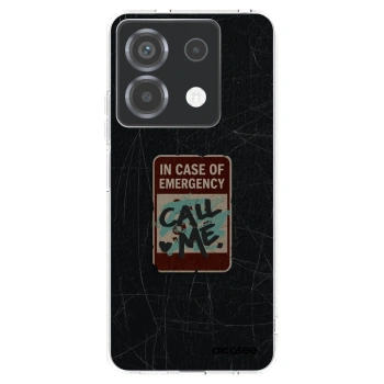 Picasee silikonska prozirna maskica za Xiaomi Poco X6 - EMERGENCY