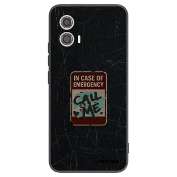 Maskica za Motorola Moto G53 5G - EMERGENCY