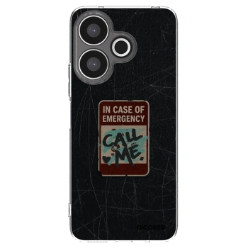 Picasee silikonska prozirna maskica za Xiaomi Redmi 13 4G - EMERGENCY