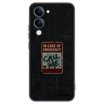 Picasee crna silikonska maskica za Vivo Y29s 5G - EMERGENCY