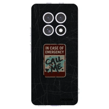 Picasee silikonska prozirna maskica za Xiaomi Redmi Note 15 - EMERGENCY