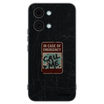 Picasee crna silikonska maskica za Xiaomi Poco X8 Pro Max - EMERGENCY