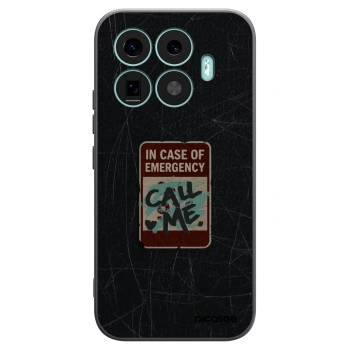 Picasee crna silikonska maskica za Xiaomi 17T - EMERGENCY
