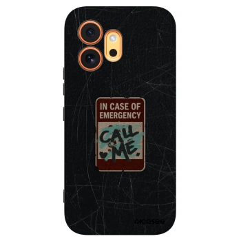 Picasee crna silikonska maskica za Honor 600 - EMERGENCY