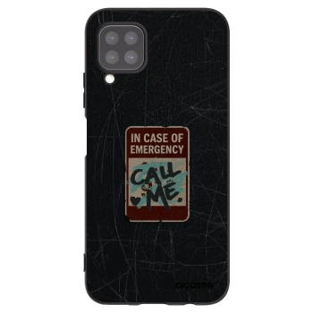 Picasee crna silikonska maskica za Huawei P40 Lite - EMERGENCY