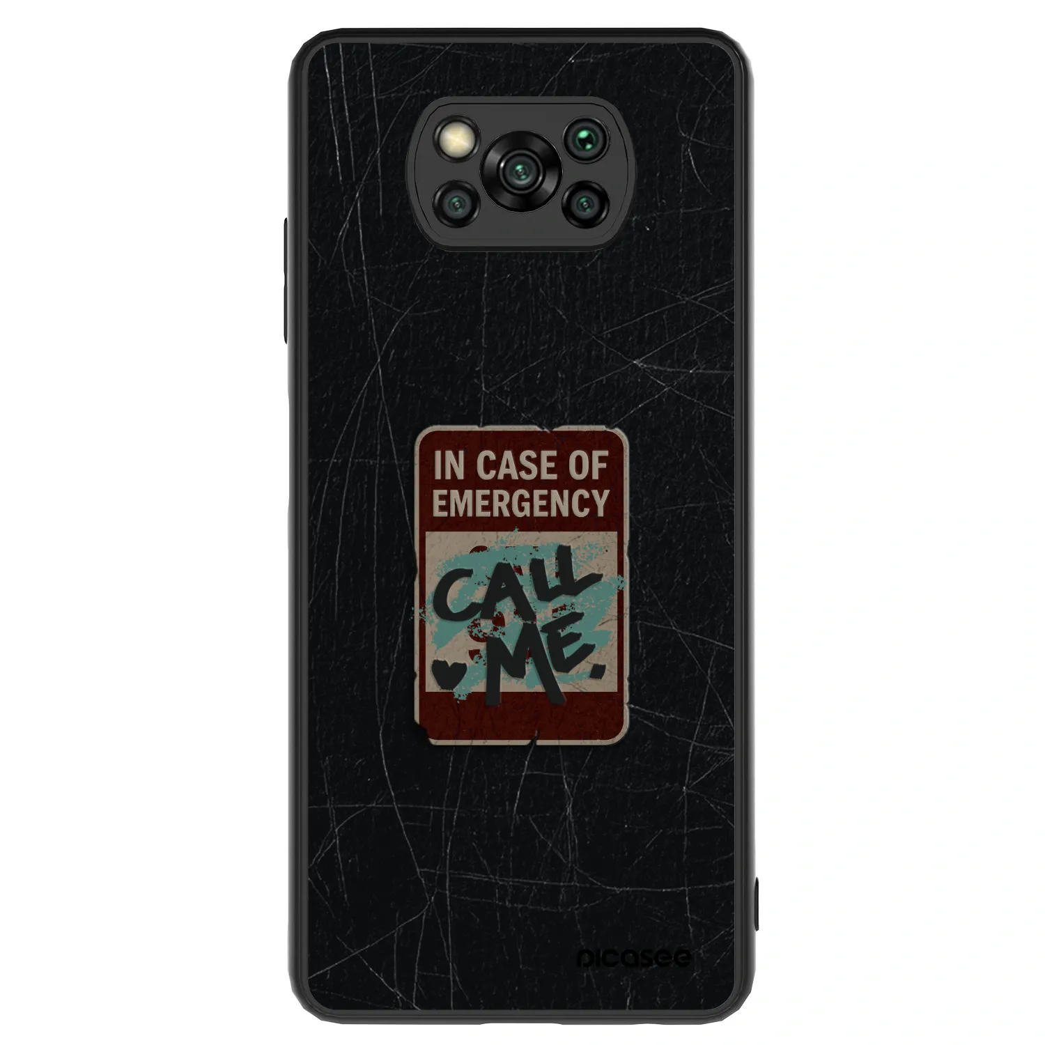 Picasee ULTIMATE CASE za Xiaomi Poco X3 - EMERGENCY