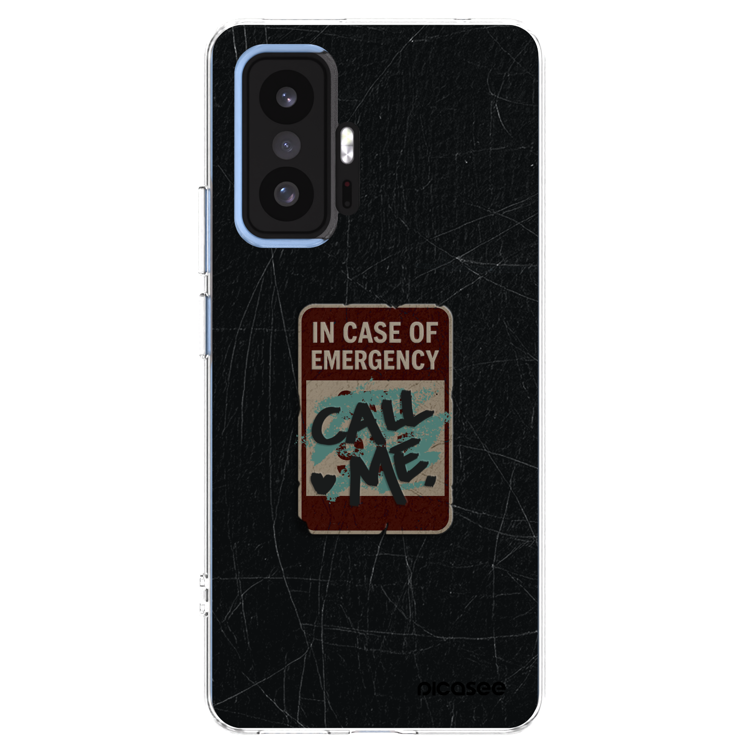Picasee silikonska prozirna maskica za Xiaomi 11T - EMERGENCY