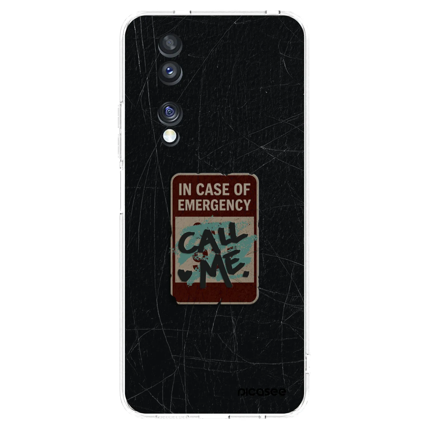 Picasee silikonska prozirna maskica za Honor 70 - EMERGENCY
