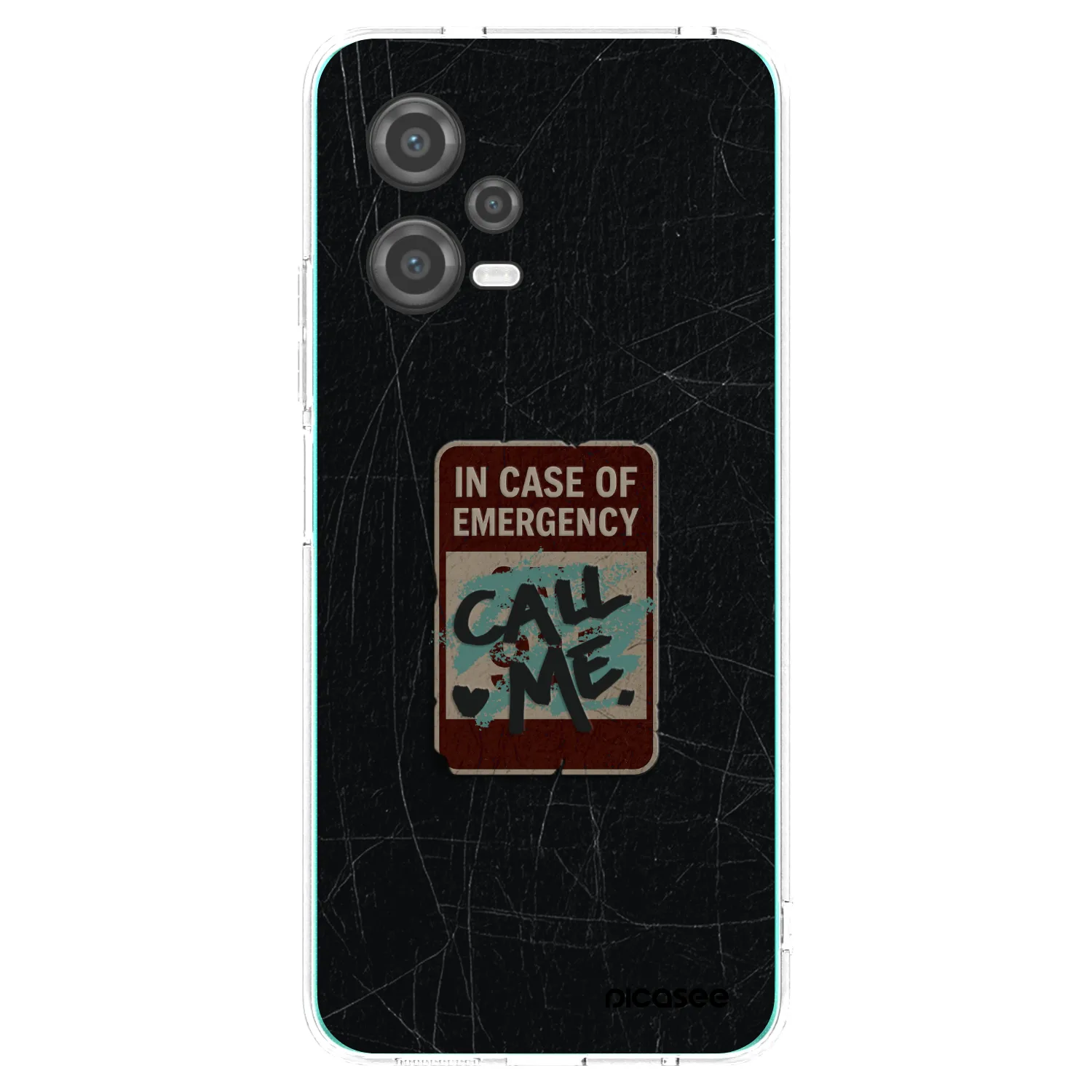 Picasee silikonska prozirna maskica za Xiaomi Poco X5 - EMERGENCY