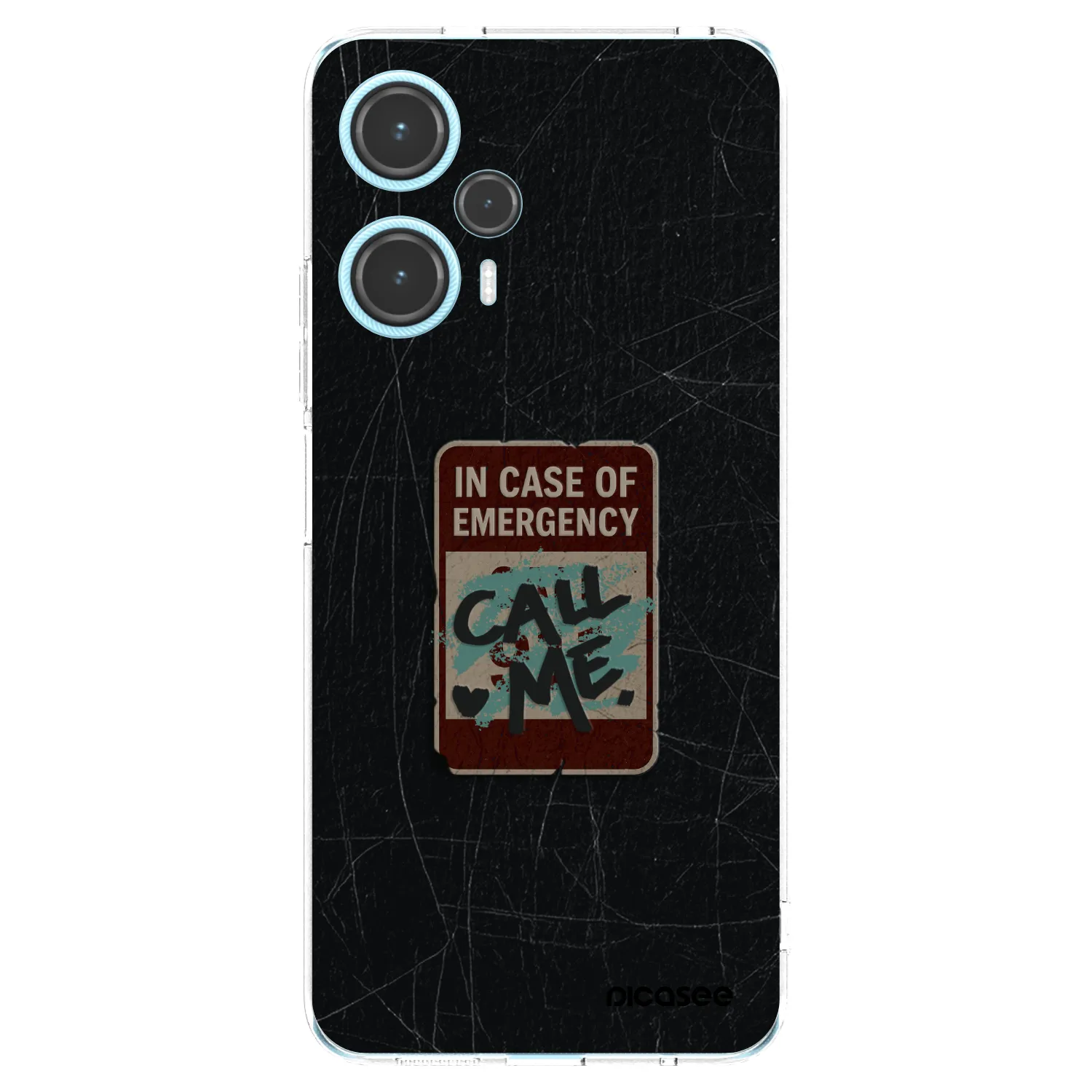 Picasee silikonska prozirna maskica za Xiaomi Poco F5 - EMERGENCY