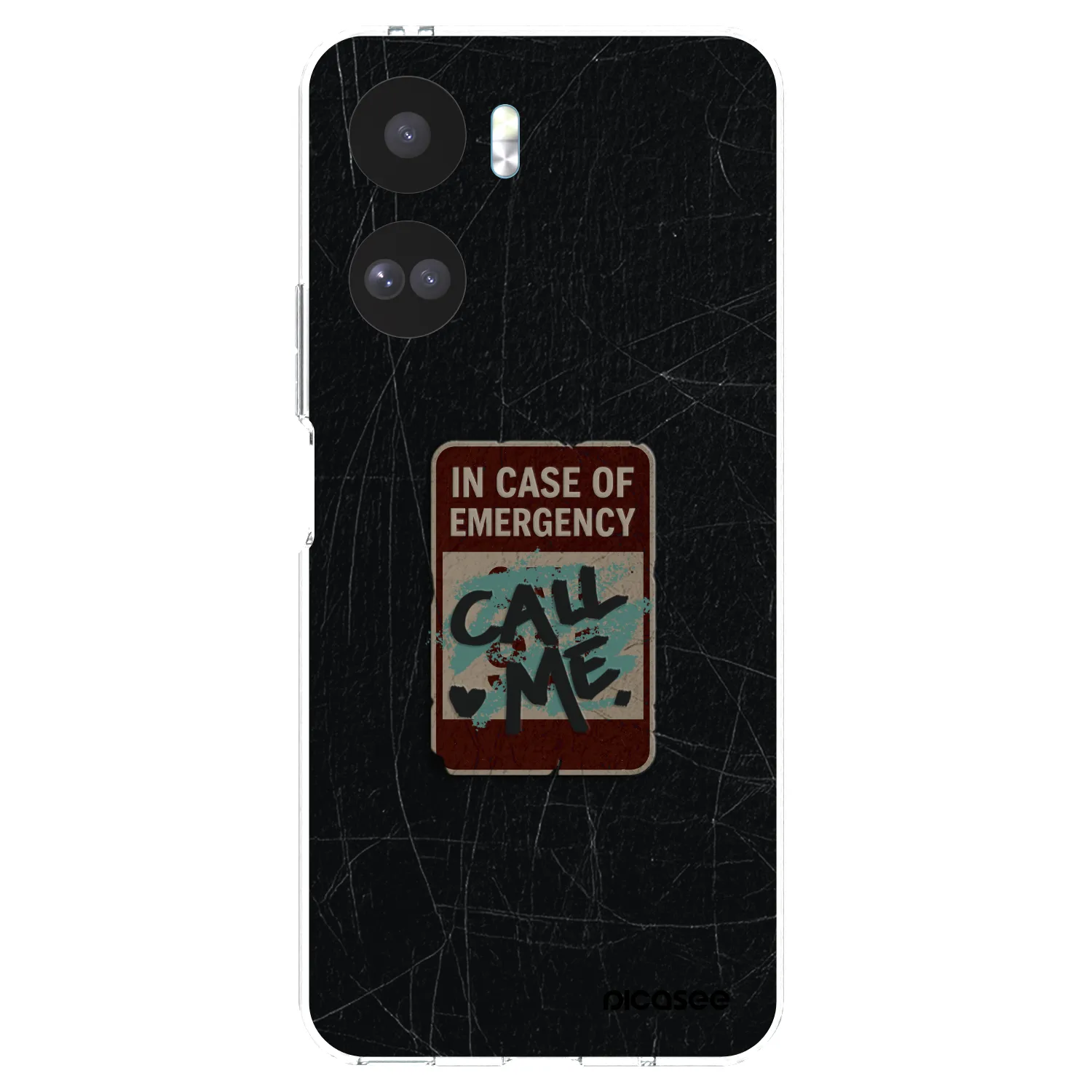 Picasee silikonska prozirna maskica za Honor 90 Lite 5G - EMERGENCY