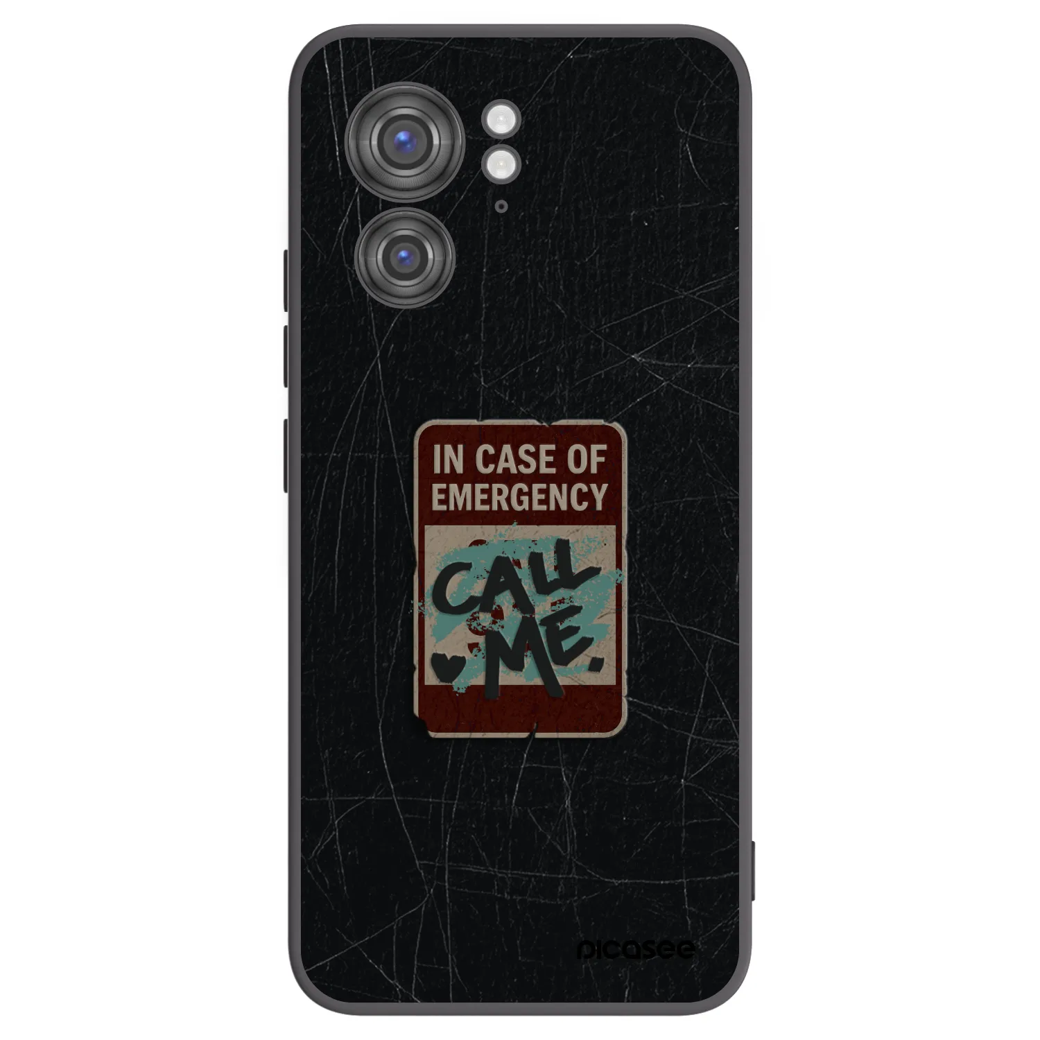 Picasee crna silikonska maskica za Motorola Edge 40 - EMERGENCY