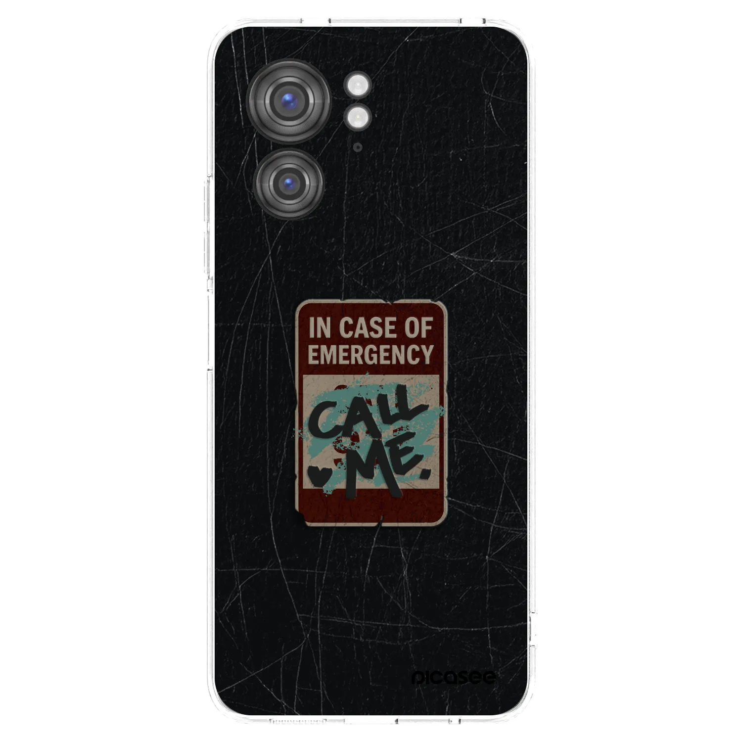 Picasee silikonska prozirna maskica za Motorola Edge 40 - EMERGENCY