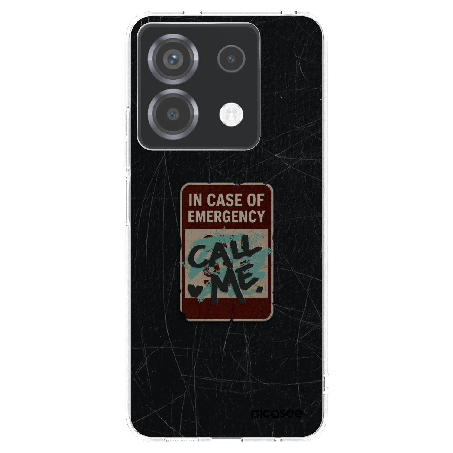 Picasee silikonska prozirna maskica za Xiaomi Poco X6 - EMERGENCY