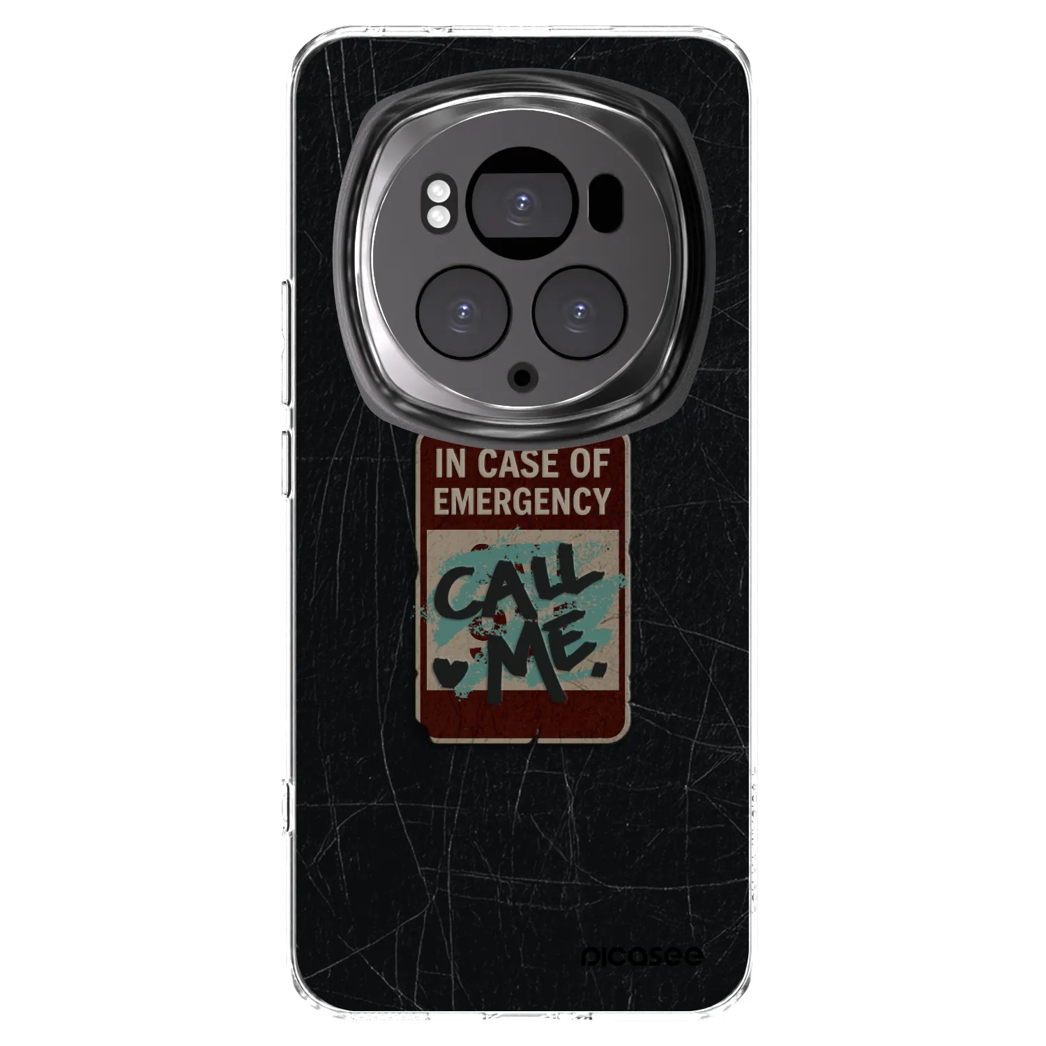 Picasee silikonska prozirna maskica za Honor Magic6 Pro - EMERGENCY