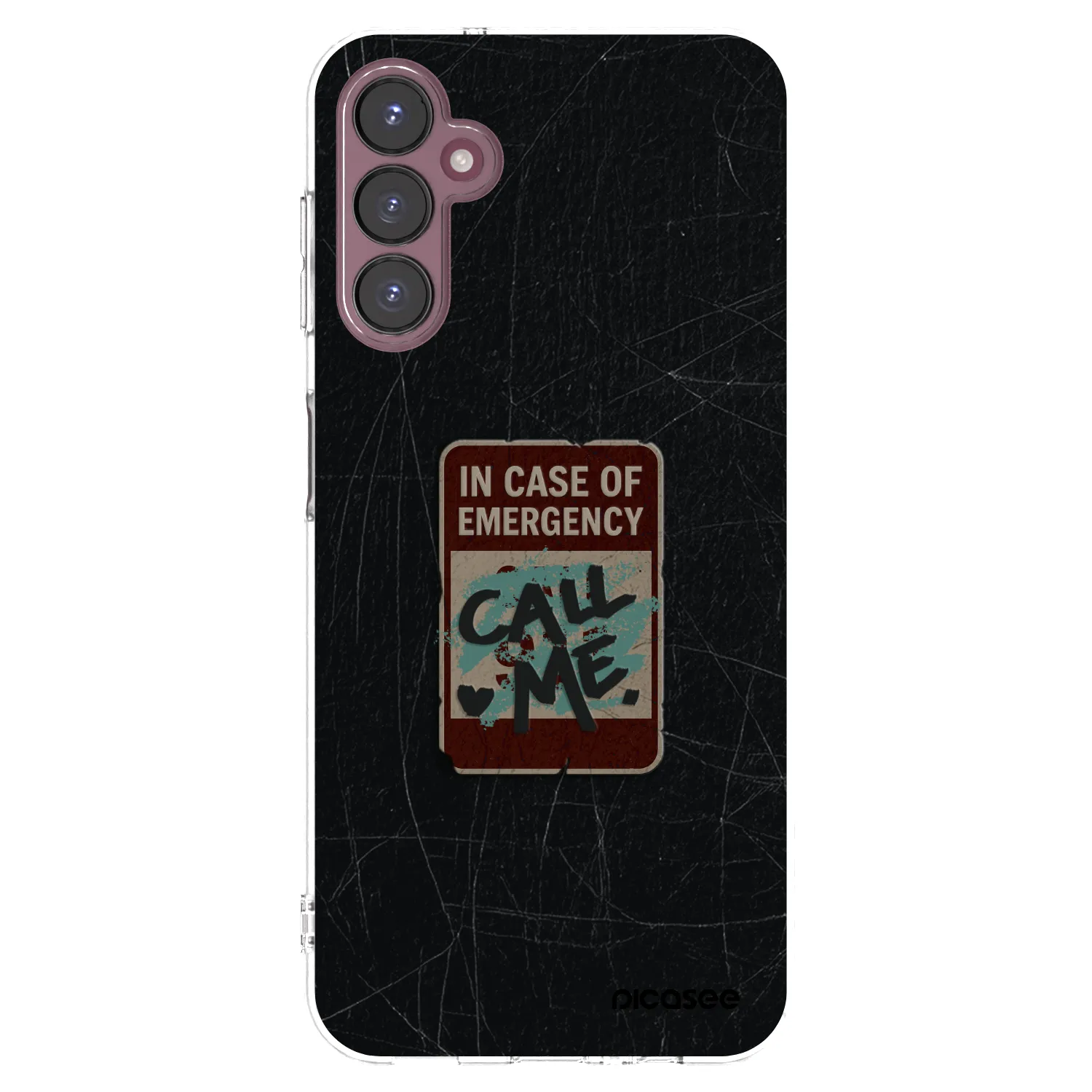 Picasee silikonska prozirna maskica za Samsung Galaxy A05s A057G - EMERGENCY