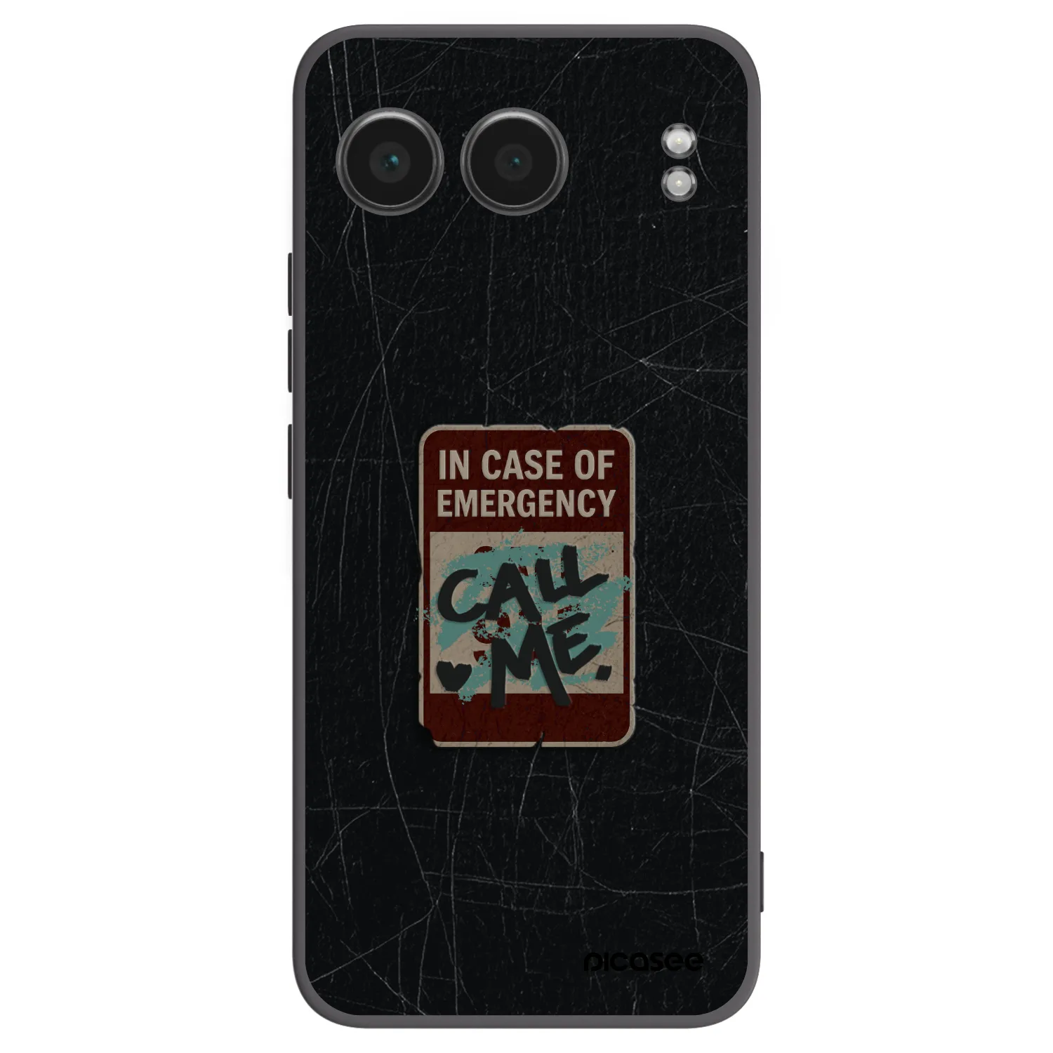 Picasee crna silikonska maskica za OnePlus Nord 4 - EMERGENCY