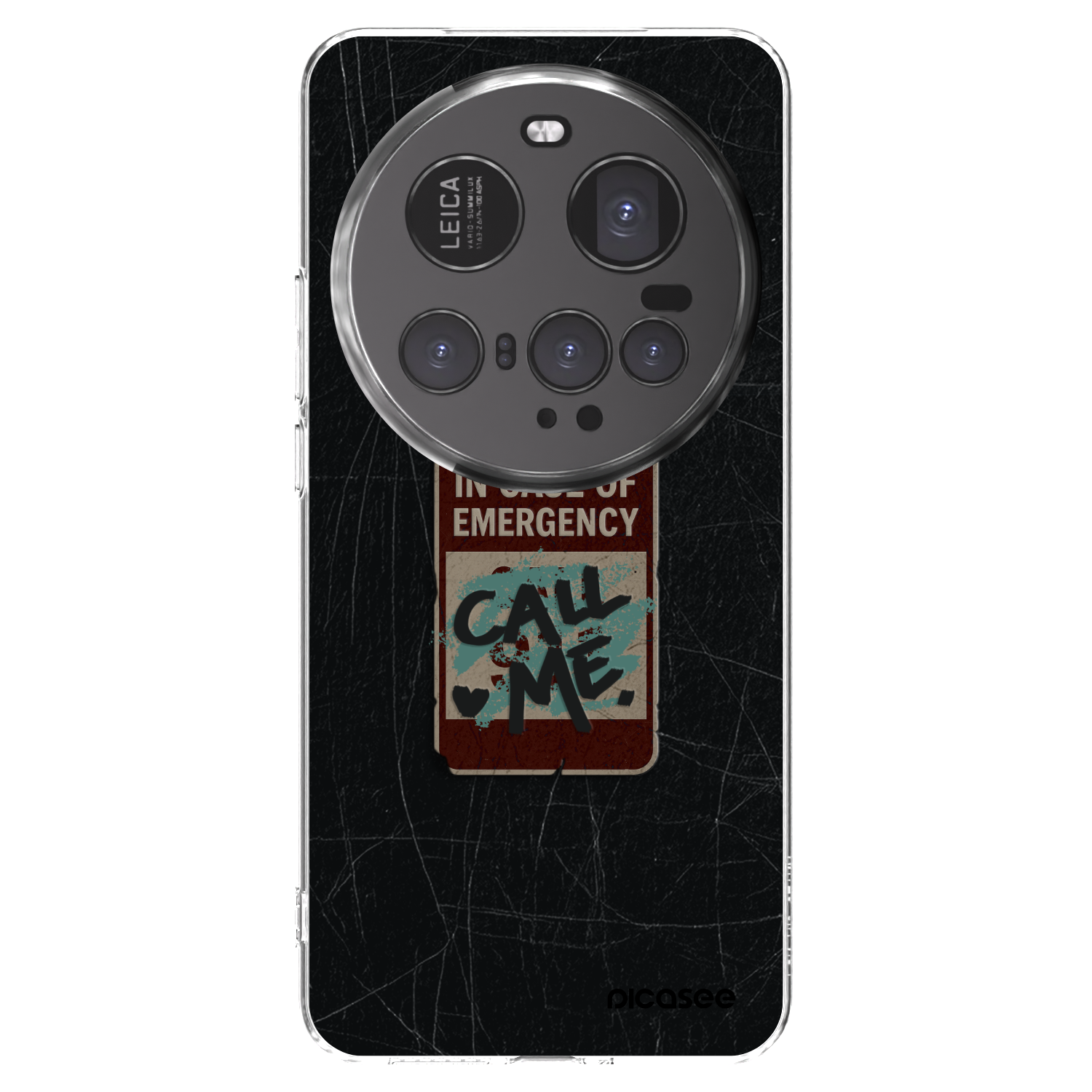 Picasee silikonska prozirna maskica za Xiaomi 15 Ultra - EMERGENCY