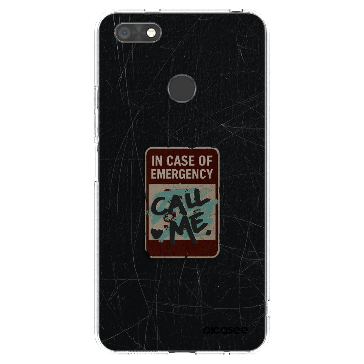 Picasee silikonska prozirna maskica za Huawei P9 Lite Mini - EMERGENCY
