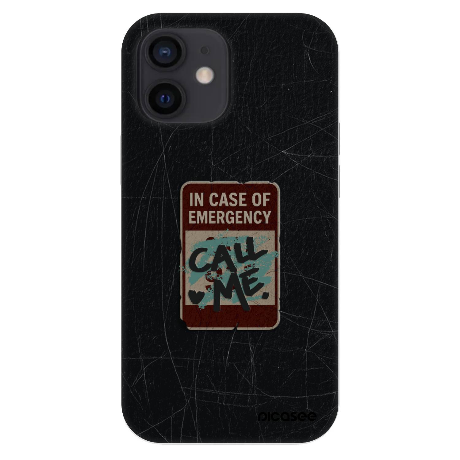 Picasee Fashion Case za Apple iPhone 12 mini - EMERGENCY