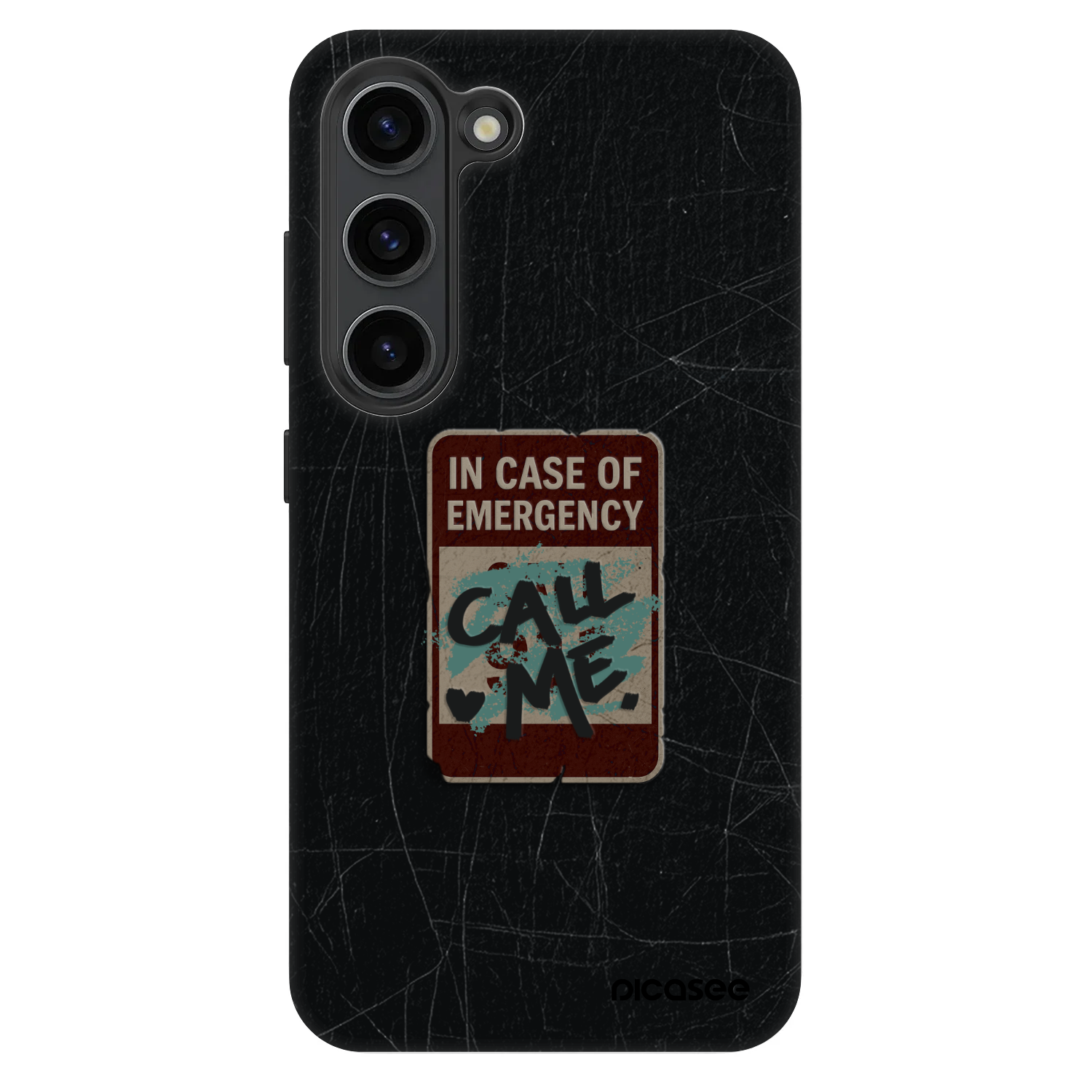 Picasee Fashion Case za Samsung Galaxy S23 5G - EMERGENCY