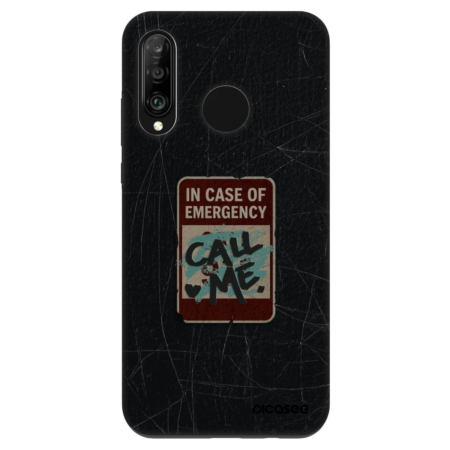 Picasee Fashion Case za Huawei P30 Lite - EMERGENCY