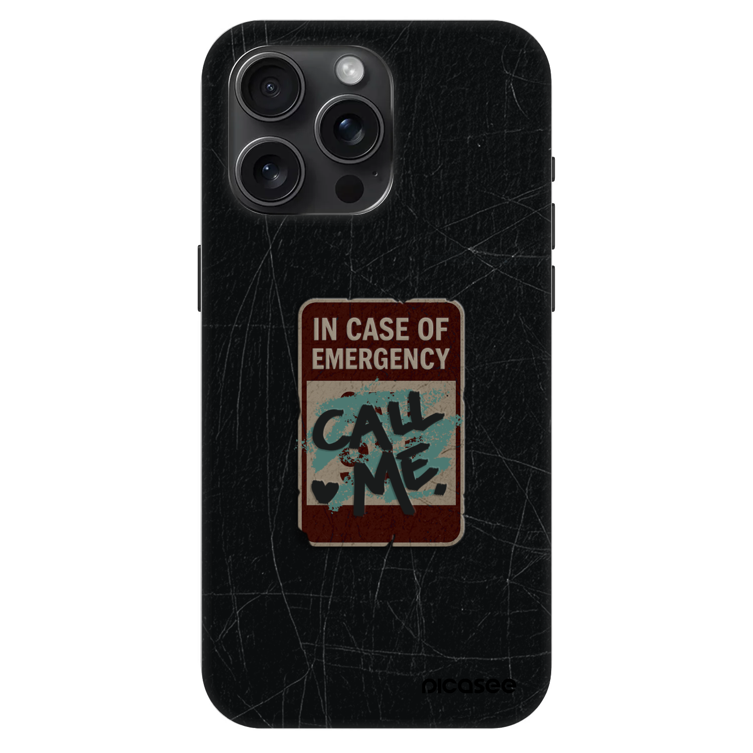 Picasee Fashion Case MagSafe za Apple iPhone 15 Pro Max - EMERGENCY