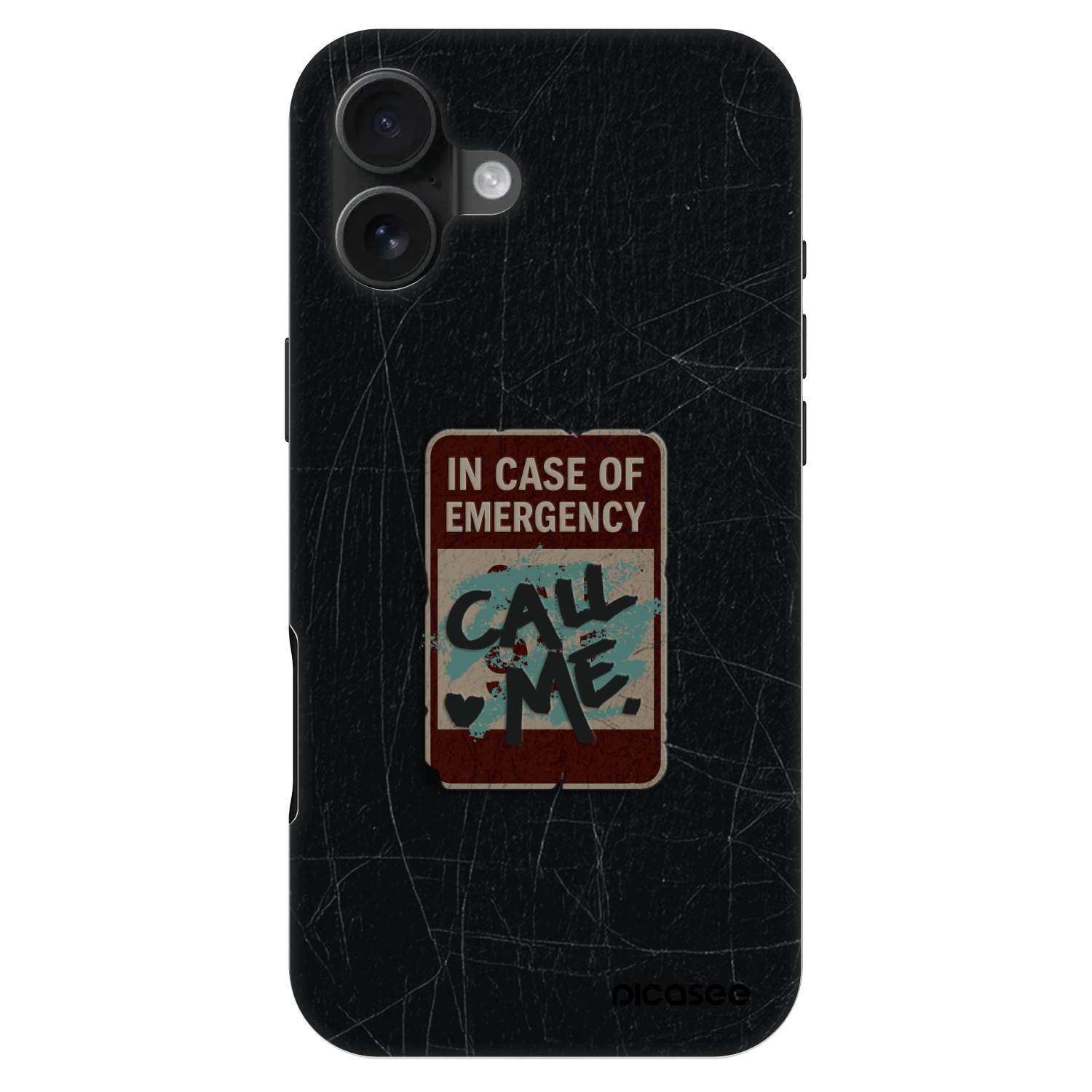 Picasee Fashion Case MagSafe za Apple iPhone 16 Plus - EMERGENCY