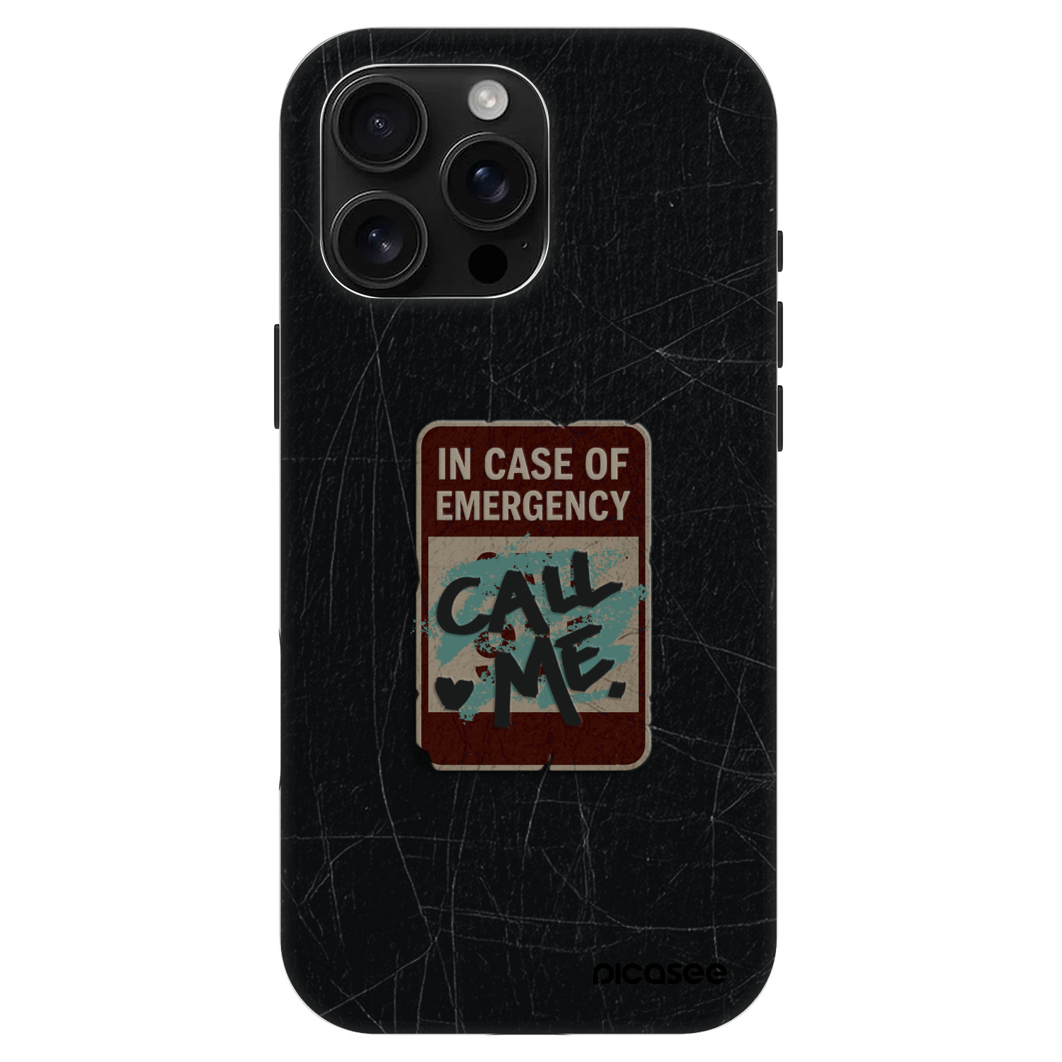 Picasee Fashion Case MagSafe za Apple iPhone 16 Pro Max - EMERGENCY